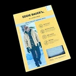 New Eddie Bauer Bi-layer Ls Crew Mens Small Gray Heavyweight Merino Wool Upf 50+. Price: $29.99.