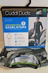 Cuddl Duds Boy's Gray Camo 2-PIECE Thermal Underwear Set Size 12-14 New. Price: $22.99.