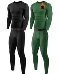 Orrfreer 2 Pack Thermal Underwear For Men Long X-large, Black+dark Green New. Price: $47.14.