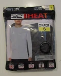 32 Degrees 2-PACK White Gray Long Sleeve Crew Neck Shirts Size Small Mens Nwt New. Price: $19.95.