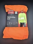 Wrangler Workwear Performance Orange Thermal Top Long Sleeve Size Large Pocket New. Price: $9.49.