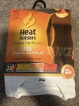Heat Holders Lite Warm Base Layer Top Women's Medium White Long Sleeve Crew Neck New. Price: $18.00.