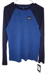 Boys Blue Long Sleeve Thermal Shirt By Under Armour In Size Youth Large New. Price: $12.95.