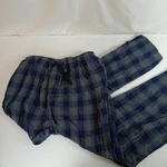 Northcrest Men's Pajama Pants Bottom Size Plaid Blue Gray Pjs Flannel Pre-owned. Price: $7.75.