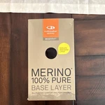 Merino Icebreaker Body Fit Base Layer 100% Pure, Black, Xxl New. Price: $33.00.
