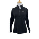 Descente Shirt Women Black Long Sleeve 1/4 Zip Quick Dry Performance Baselayer Pre-owned. Price: $12.70.
