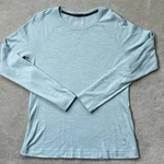 Smartwool Merino 250 Women Xl Light Blue Thermal Pullover Crew Neck Pre-owned. Price: $34.97.