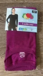 Fruit Of Loom Waffle Crew Long Sleeve Thermal Shirt Boysenberry Women Xs 0-2 New. Price: $9.99.