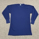 Vintage Greatland Thermal Long Sleeve Shirt Men's Xl Blue Waffle Knit Usa Made Pre-owned. Price: $24.99.