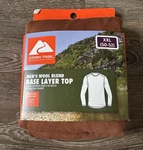 Ozark Trail Base Layer Shirt Long Sleeve Cognac Brown Mens Xxl 50-52 New. Price: $12.99.