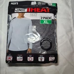32 Degrees Heat Pack Mens Long Sleeve Crew Neck Shirt Size Xl White & Gray New. Price: $12.99.