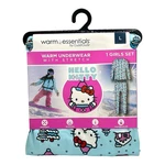 Warm Essentials By Cuddl Duds Girls Hello Kitty 2-PC Underwear Set Large New. Price: $14.99.