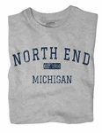 North End Michigan T-shirt Detroit Est New. Price: $18.99.