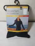 Climateright Cuddl Duds Women Xl Ls Stretch Fleece Crew Base Layer Top Black New. Price: $8.46.