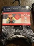 Chill Chasers By Cuddl Duds Warm Baselayer Gray Camo Crew And Pant Set 4T New. Price: $19.99.