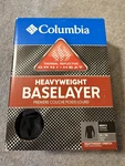 Columbia Omni Heat Baselayer Mens Xl Black Heavyweight Thermal Reflective Crew New. Price: $30.00.