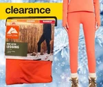 Ozark Trail Women's Size Xl 16-18 Warm Thermal Base Layer Bottom Coral Zest New. Price: $7.95.