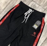 Brand New Hardy Mens Black Fleece Jogger Pants With Red Side Stripes Size. Price: $30.00.