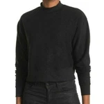 Abound Women's Mock Neck Cozy Fleece Long Sleeve Pullover In Black Sz-s New. Price: $5.99.