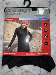 Cuddl Duds New Womens Plush Warmth Mock Neck Base Layer Fashion Ls Shirt 20. Price: $16.99.