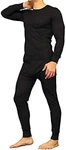 Warmwear Mens Thermal Underwear Long Johns Set Top, Bottom - Size: Xl Black New. Price: $32.33.
