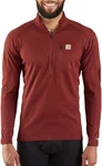 Carhartt Base Force Midweight Tech Quarter-zip Fired Brick (CA1.1) New. Price: $37.99.