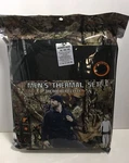 Mossy Oak Mens Thermal 2-PC Set Microfiber Fleece Top & Pants Black Xl Nwt New. Price: $23.96.