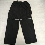 Starter Tracksuit Bottoms Mens Medium Black Joggers Baggy Cargo Convertible Pre-owned. Price: $20.12.