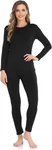 Weerti Thermal Underwear For Women Long Johns With Fleece Lined Base Layer New. Price: $34.05.