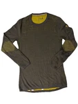Smartwool Intraknit Merino 200 Mens Large Charcoal Honey Gold Base Layer Top Pre-owned. Price: $39.99.