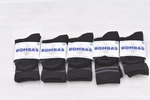 Lot Of 5 Bombas Women's Crew Socks Cushioned Honeycomb Black Size Small New. Price: $13.59.