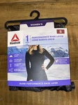Reebok Women's Sm Warm Performance Base Layer L/s Crew Shirt Snake Print New. Price: $6.00.