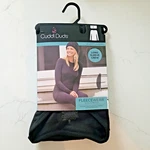 Cuddl Duds Fleecewear Stretch Long Sleeve Crew Top Shirt Large Black Warm New. Price: $18.95.