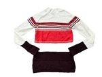 Sweaty Betty Merino Base Layer Mock Neck Striped Sweater Us Size 8 10 Pre-owned. Price: $30.00.