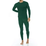 Thermajohn Mens Thermal Underwear Long Johns Set Large Hunter Green V-neck Nwot New. Price: $25.00.