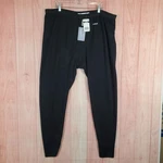 Carhartt Mens Pant 2XL Black 100% Polyester Thermal Bottom Elastic Waistband New. Price: $32.90.