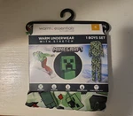 Cuddle Duds Mine Craft Warm Underwear With Stretch Set Nwt New. Price: $14.00.