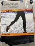 New!climateright Plush Warmth Womens Black Base Layer Legging. Size Xs.. Price: $8.99.
