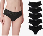 Luna & Sun Women Soft Hipster Bikini Panties Set Underwear Black 1757 New. Price: $13.60.
