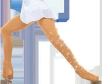 Chloenoel Over The Boot Ice Skating Tights 8832 With Crystals New. Price: $28.90.
