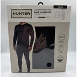 Hunter Mens Thermal Base Layer Set Black Fleece Lined Shirt Pants Small New. Price: $24.00.