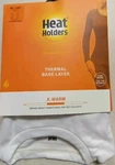 Heat Holders Women's Long Sleeve Crew. Thermal Base Layer Size Xl White New. Price: $17.50.