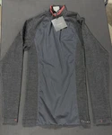 Falke Men Long Sleeve Athletic Performance Top Charcoal Gray Sport System New. Price: $120.00.