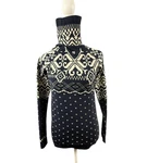 Sweaty Betty Top Small Fair Isle Base Layer Blue Turtleneck Outdoor Ski Pre-owned. Price: $44.99.
