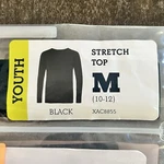 Magellan Outdoors Youth Black Long Sleeve Mid Weight Stretch Base Layer New. Price: $9.75.