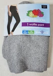 Women's Xs Beyond Soft Thermal Pants Gray Fruit Loom New. Price: $8.49.