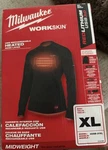 Milwaukee 405B-21XL Tool Usb Heated Workskin Midweight Base Layer Kit New. Price: $150.00.
