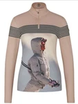 Nwt Bogner BELINE1 First Layer Zip Neck Top Skier Caramello Women Size 6 New. Price: $249.00.