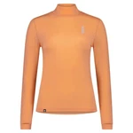 Mons Royale Cascade Merino Mock Neck Long Sleeve Women's Baselayer Top, Punch, New. Price: $83.97.