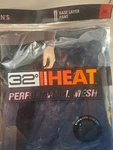 32 Degrees Men Black Acrylic Blend Base Layer Pant Size New. Price: $9.25.